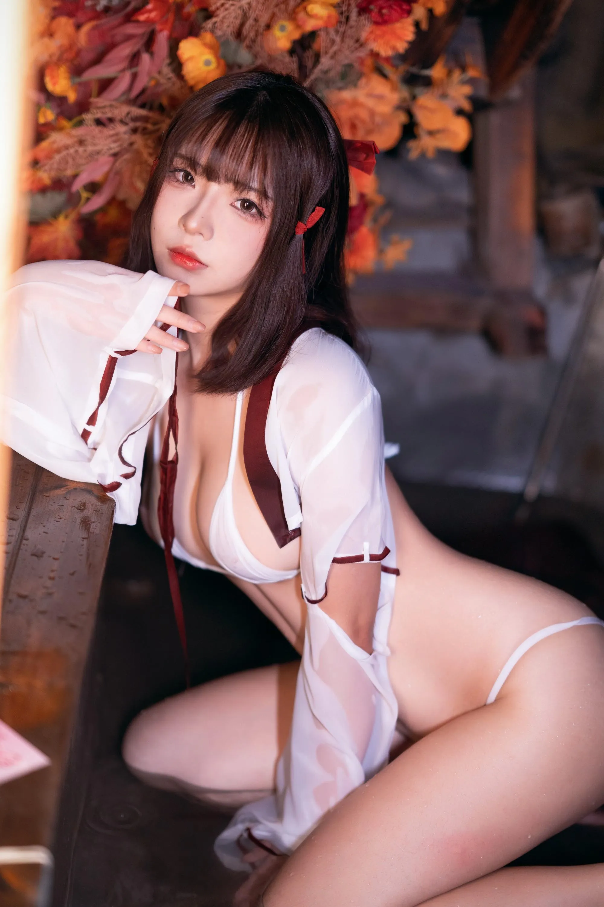 yuuhui玉汇 – NO.032 巫女 [120P]插图5
